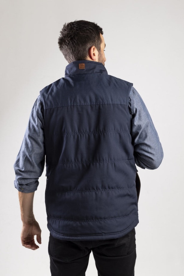 Chaleco Caterpillar Ag Con Cremallera Eclipse