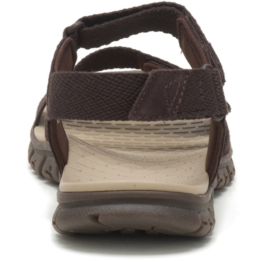 Oruga Aparato Sandalia Marrón Oscuro