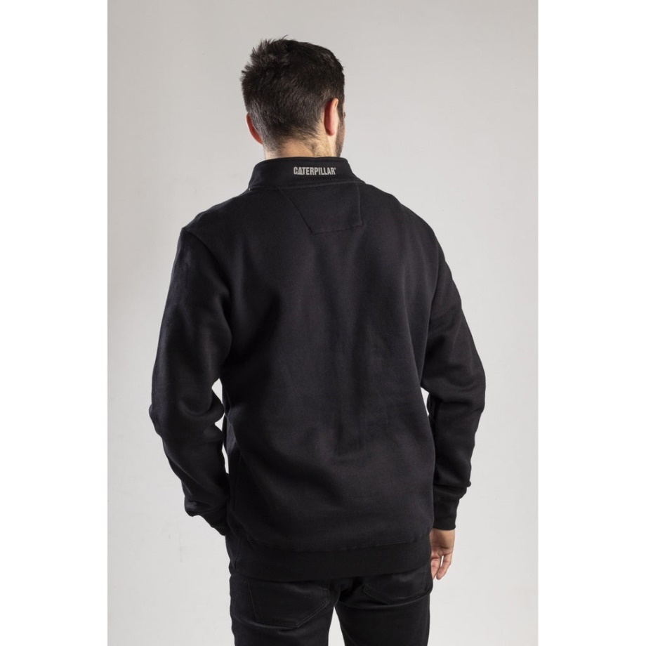 Sudadera Con Cremallera Caterpillar Canyon 1-4 Negro