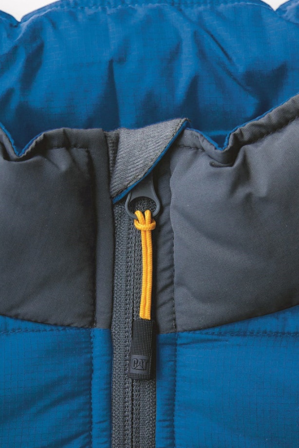 Chaleco Aislante Caterpillar Defender Azul