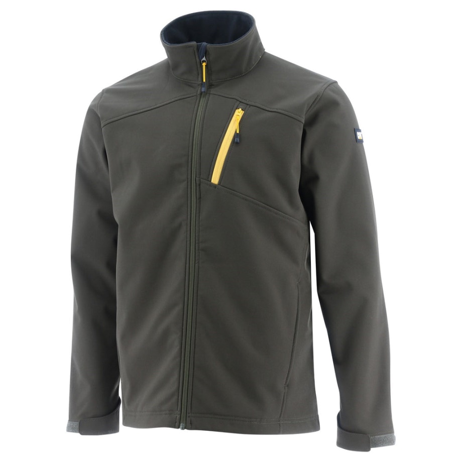 Caterpillar Essentials Shell Jacket Ejército Musgo