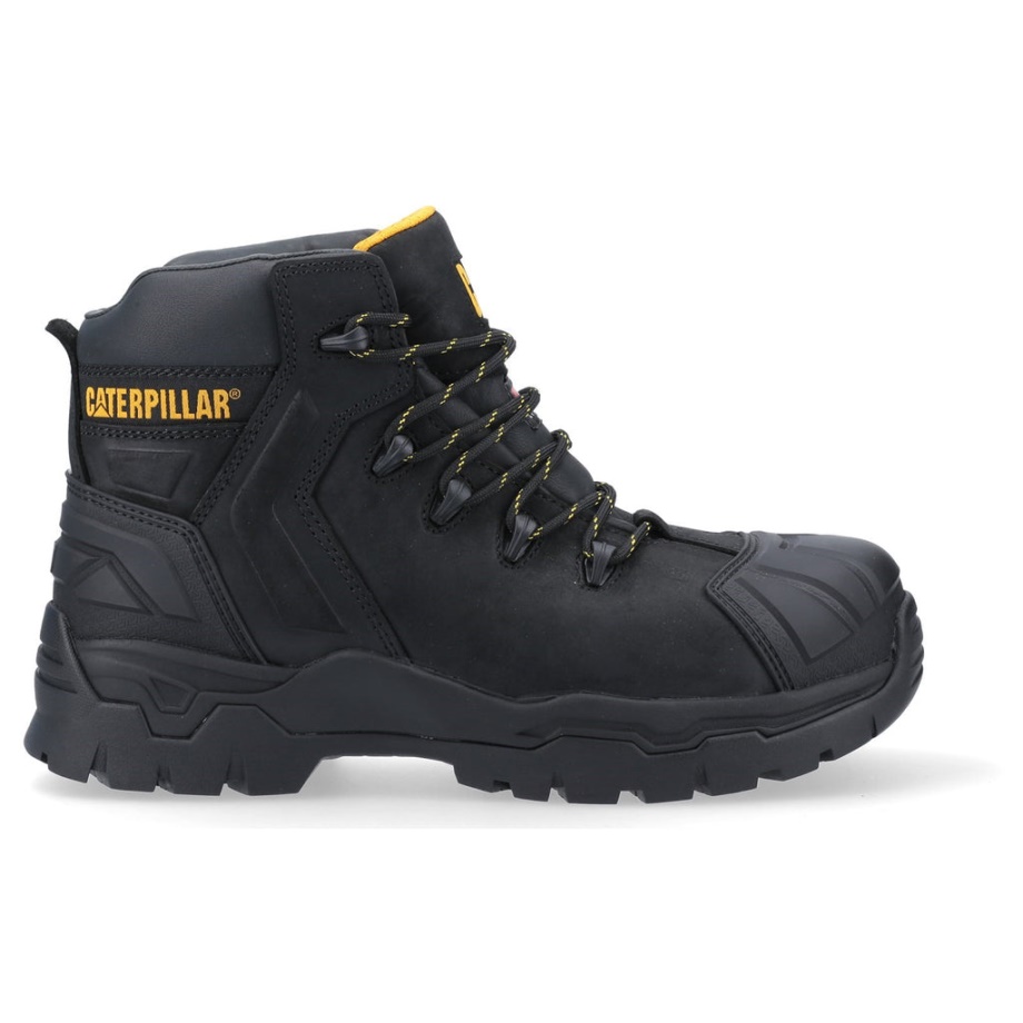 Bota De Seguridad Caterpillar Everett S3 Wp S1 Negra