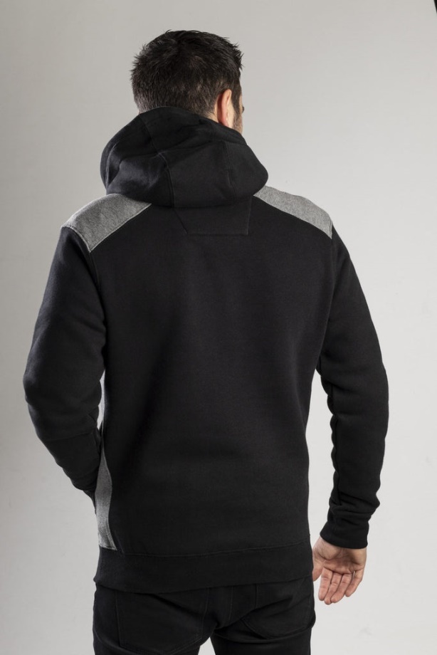 Sudadera Con Capucha Y Panel Del Logo De Oruga Negro