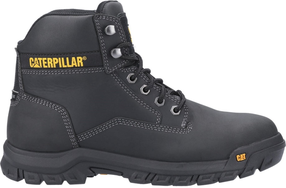 Caterpillar Mediana S3 Bota De Seguridad Con Cordones S3 Negro