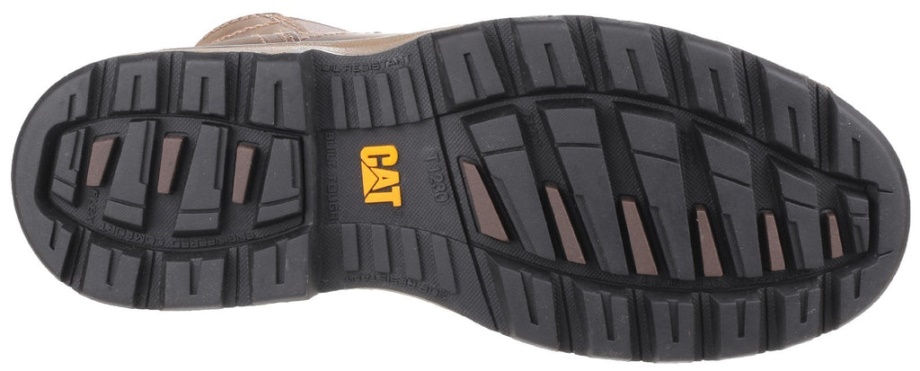 Bota De Seguridad Caterpillar Pelton S1 Beige Oscuro