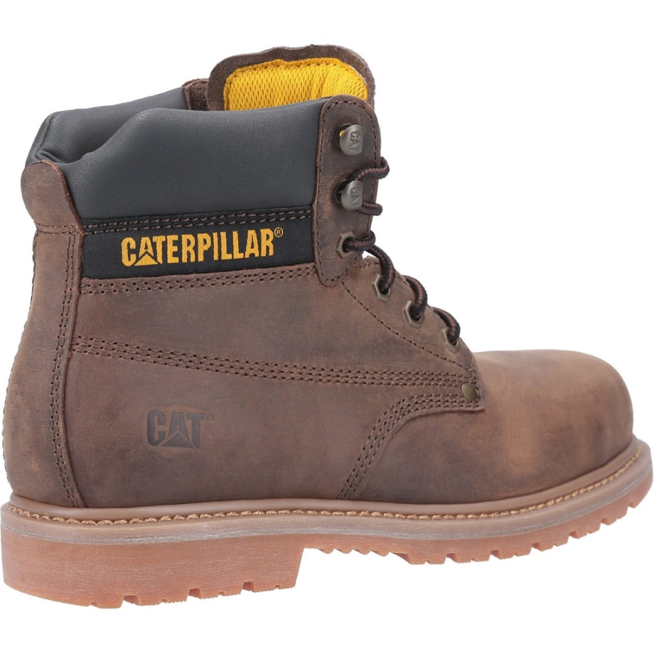 Bota De Seguridad Caterpillar Powerplant Gyw Sb Marrón