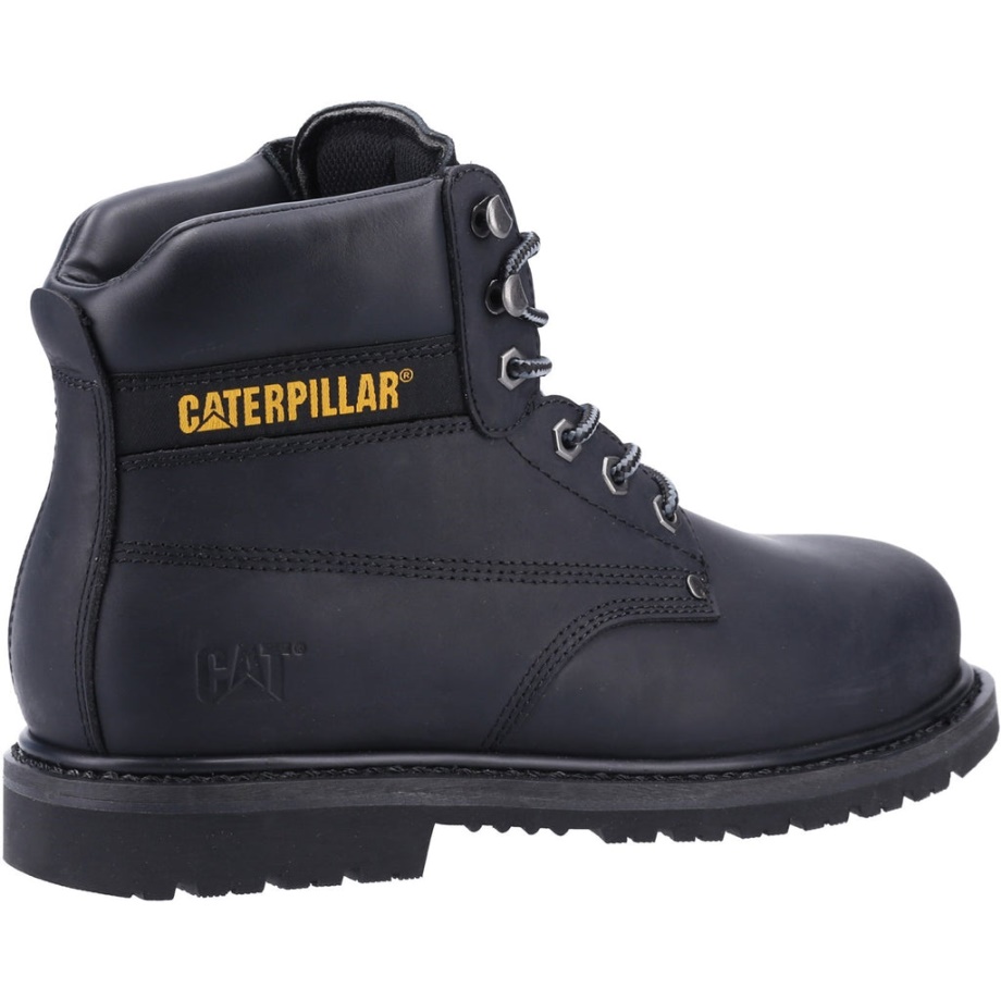 Bota De Seguridad Caterpillar Powerplant S3 Gyw S3 Negro