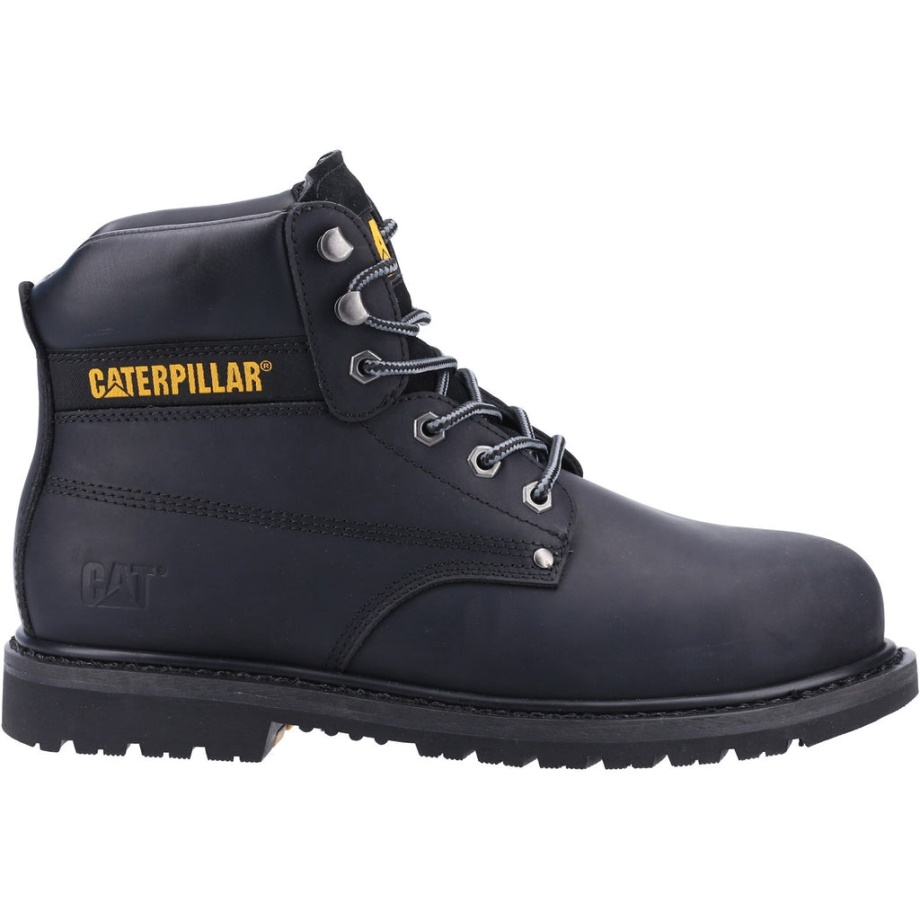 Bota De Seguridad Caterpillar Powerplant S3 Gyw S3 Negro