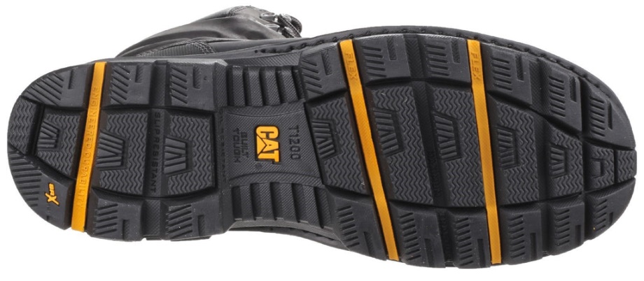Bota De Seguridad Caterpillar Premier Impermeable S3 Negra