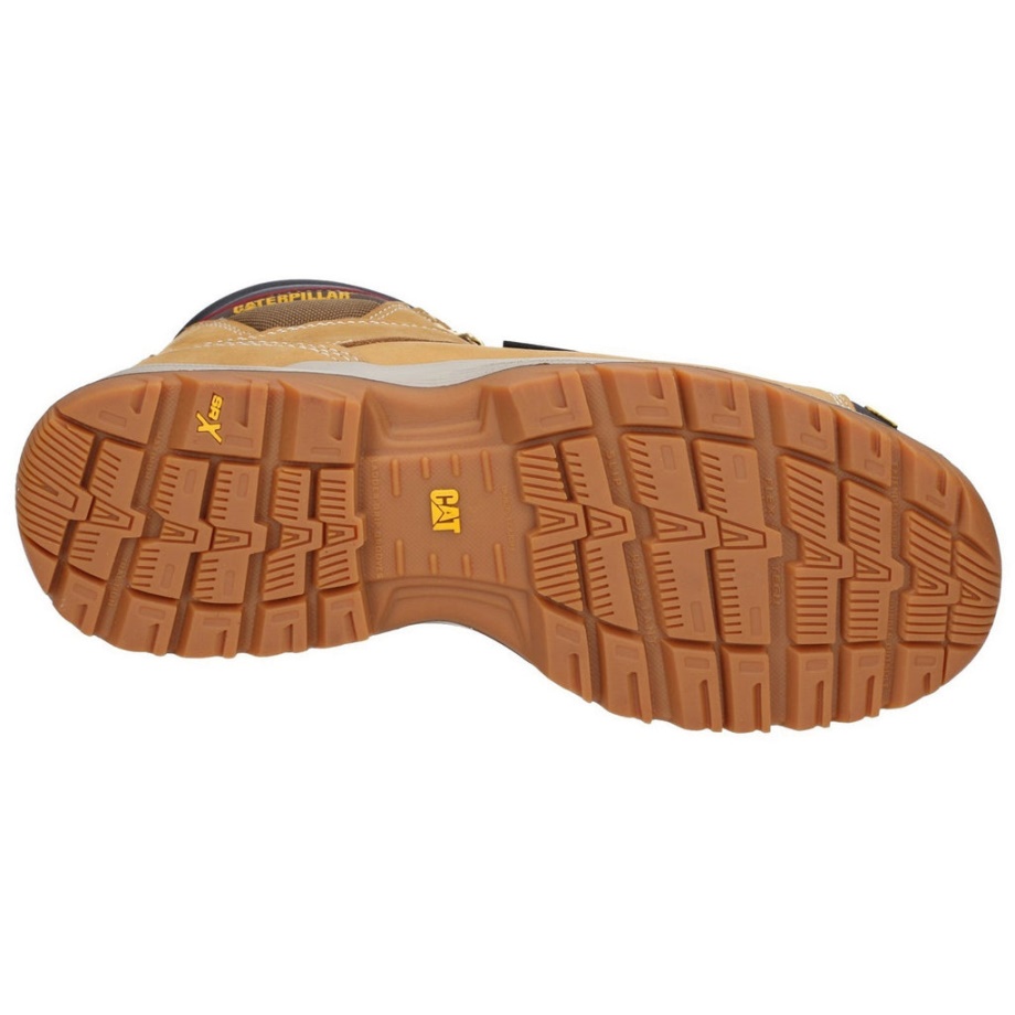 Bota De Seguridad Impermeable Con Cordones Spiro Caterpillar S3 Honey Reset