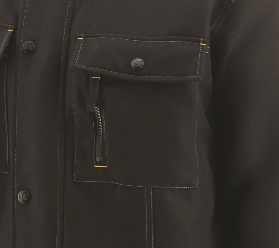 Caterpillar Stealth Insulated Workwear Chaqueta Negra