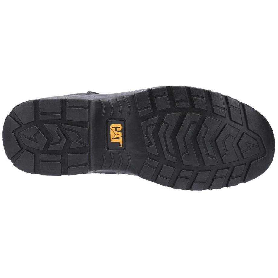 Bota De Seguridad Inyectada Con Cordones S3 Negra Caterpillar Stristr