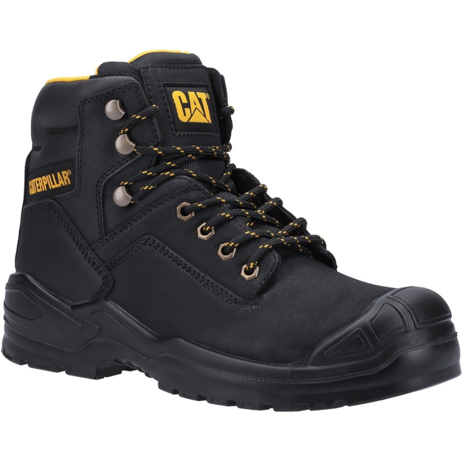 Bota De Seguridad Caterpillar S3 S3 Negra