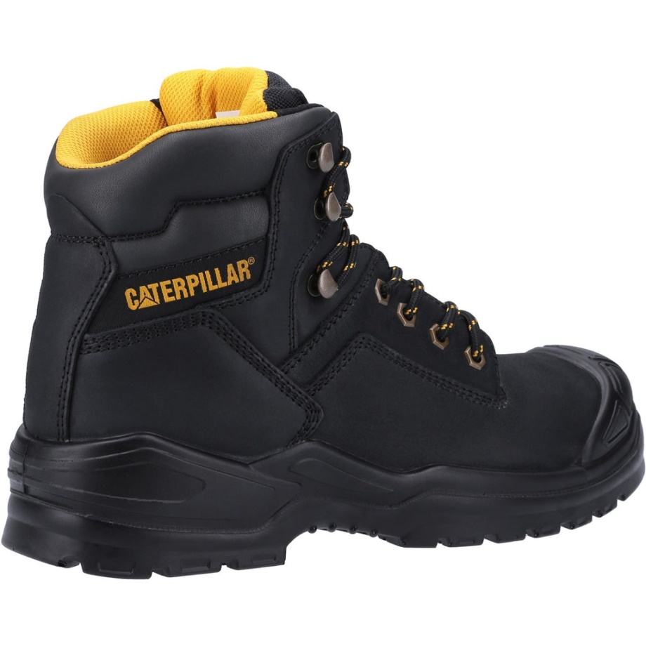 Bota De Seguridad Caterpillar S3 S3 Negra
