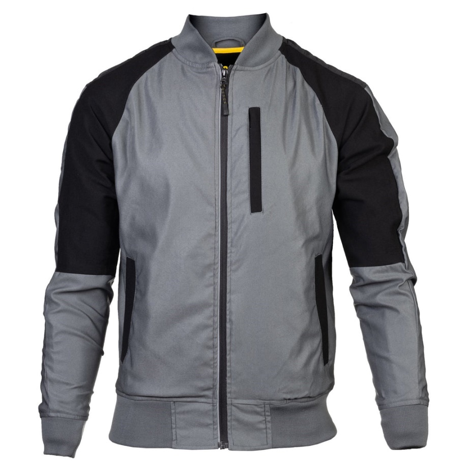 Chaqueta Bomber Caterpillar Trades Dark Shadow-black